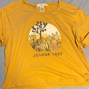 Joshua Tree Yellow Tee